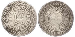 1 Gros Tournois Kingdom of France (843-1791) Argent Philippe V le Long (1292 - 1322)