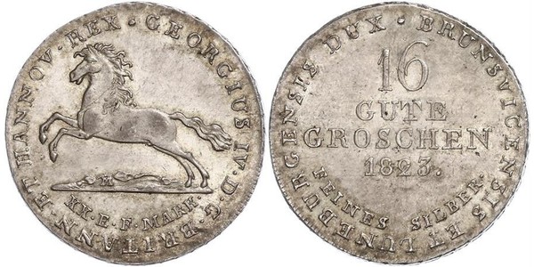 1 Groschen Hanovre Argent 