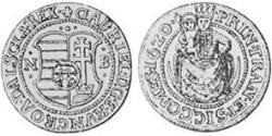 1 Groschen Principato di Transilvania (1571-1711) Argento 