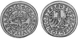1 Groschen Principato di Transilvania (1571-1711) Argento 