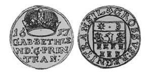 1 Groschen Principato di Transilvania (1571-1711) Argento 