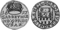 1 Groschen Principality of Transylvania (1571-1711) Plata 