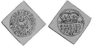 1 Groschen Principality of Transylvania (1571-1711) Plata 