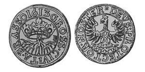 1 Groschen Principality of Transylvania (1571-1711) Plata 