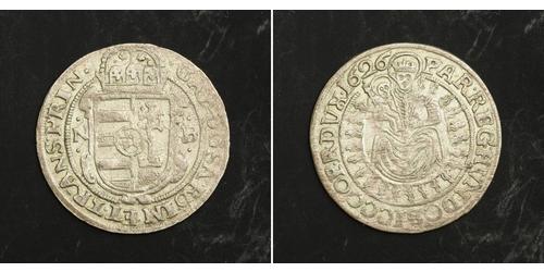 1 Groschen Principality of Transylvania (1571-1711) Plata Gabriel Bethlen, Príncipe de Transilvania (1580-1629)