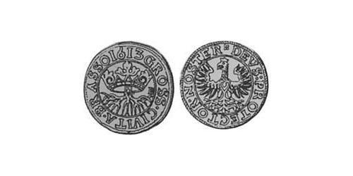 1 Groschen Principality of Transylvania (1571-1711) Plata 