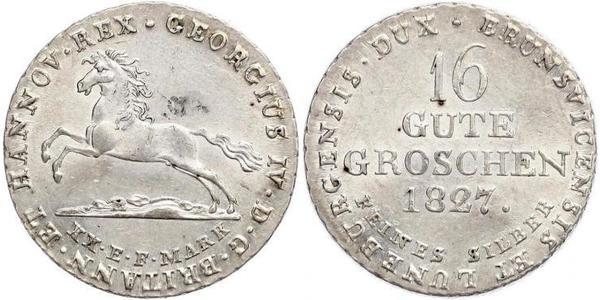 1 Groschen Hannover Silber 