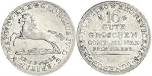 1 Groschen Hanover Silver 