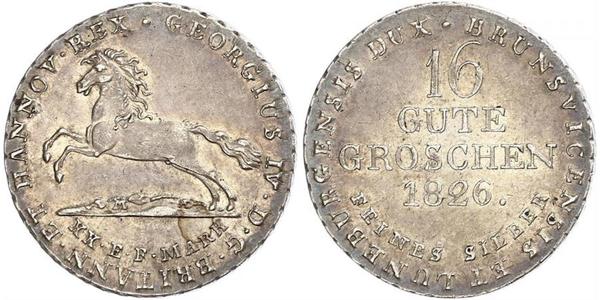1 Groschen Hanover Silver 