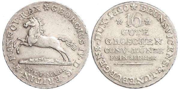 1 Groschen Hanover Silver 