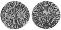 1 Groschen Княжество Трансильвания (1571-1711) Серебро 