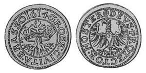 1 Groschen 外西凡尼亞公國 (鄂圖曼帝國) (1570 - 1711) 銀 