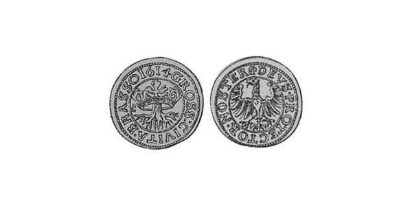 1 Groschen 外西凡尼亞公國 (鄂圖曼帝國) (1570 - 1711) 銀 