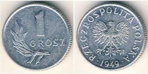 1 Grosh Poland Aluminium 