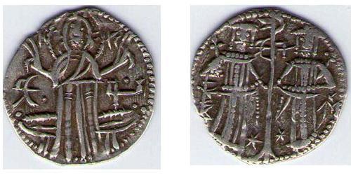 1 Grosh Secondo impero bulgaro (1185 - 1422) Argento 