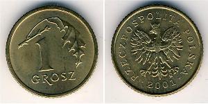 1 Grosh Third Polish Republic (1991 - ) Bronce 