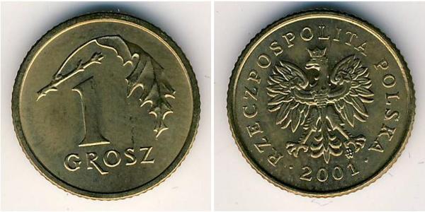 1 Grosh Third Polish Republic (1991 - ) Bronce 