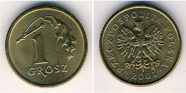 1 Grosh Third Polish Republic (1991 - ) Bronze 