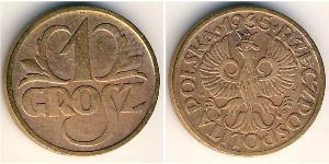 1 Grosh Second Polish Republic (1918 - 1939) Copper 