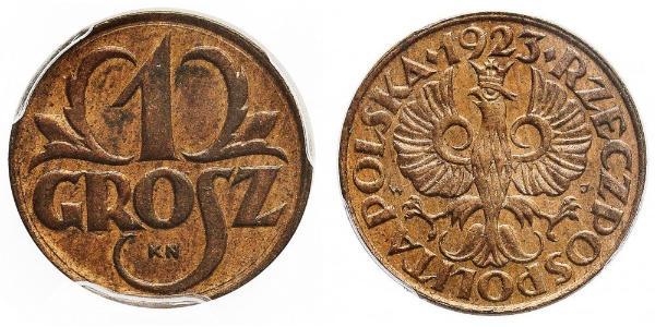 1 Grosh Second Polish Republic (1918 - 1939) Copper 