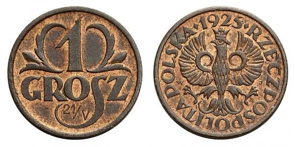 1 Grosh Second Polish Republic (1918 - 1939) Copper 