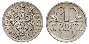 1 Grosh Deuxième République de Pologne (1918 - 1939) Cuivre 