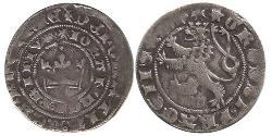 1 Grosh Bohemia Silver 