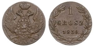 1 Grosh Pologne / Royaume du Congrès (1815-1915)  