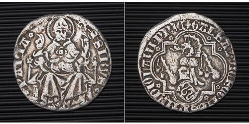 1 Grosso Italia Plata Galeazzo II Visconti