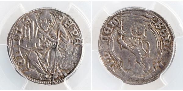 1 Grosso Holy Roman Empire (962-1806) Silver Giovanni II Bentivoglio