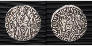 1 Grosso Италия Серебро Galeazzo II Visconti