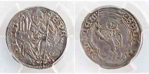 1 Grosso Священная Римская империя (962-1806) Серебро Giovanni II Bentivoglio