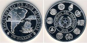 1 Guaraní Paraguay (1811 - ) Argent 