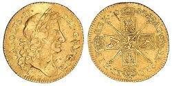 1 Guinea Kingdom of England (927-1649,1660-1707) Gold Charles II (1630-1685)