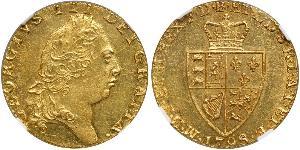 1 Guinea Kingdom of Great Britain (1707-1801) Gold George III (1738-1820)