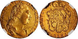 1 Guinea Kingdom of Great Britain (1707-1801) Gold George III (1738-1820)