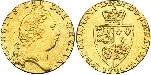 1 Guinea Kingdom of Great Britain (1707-1801) Gold George III (1738-1820)