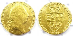 1 Guinea Kingdom of Great Britain (1707-1801) Gold George III (1738-1820)