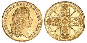 1 Guinea Kingdom of Great Britain (1707-1801) Gold George I (1660-1727)