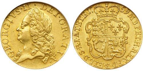 1 Guinea Kingdom of Great Britain (1707-1801) Gold George II (1683-1760)