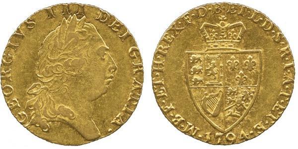 1 Guinea Kingdom of Great Britain (1707-1801) Gold George III (1738-1820)
