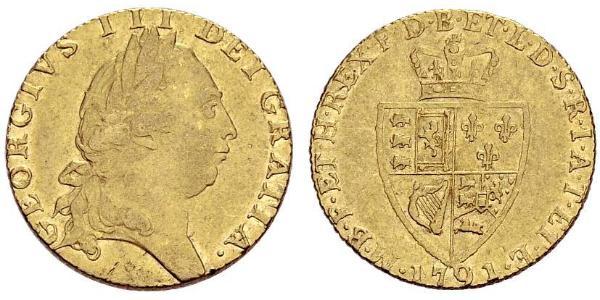 1 Guinea Kingdom of Great Britain (1707-1801) Gold George III (1738-1820)
