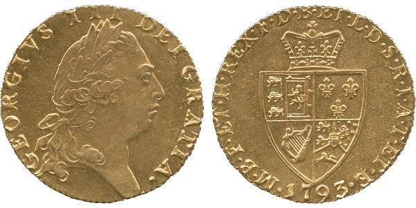 1 Guinea Kingdom of Great Britain (1707-1801) Gold George III (1738-1820)