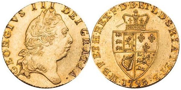 1 Guinea Kingdom of Great Britain (1707-1801) Gold George III (1738-1820)