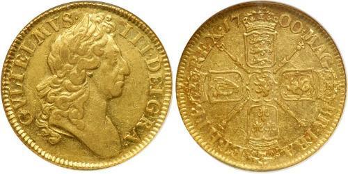 1 Guinea Königreich England (927-1649,1660-1707) Gold Wilhelm III (1650-1702)