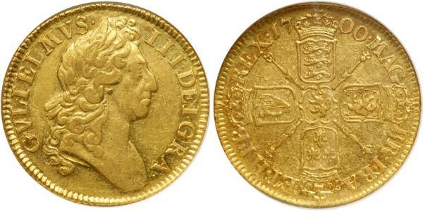 1 Guinea Königreich England (927-1649,1660-1707) Gold Wilhelm III (1650-1702)