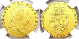 1 Guinea Königreich Großbritannien (1707-1801) Gold Georg III (1738-1820)