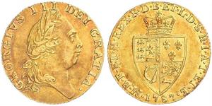 1 Guinea Königreich Großbritannien (1707-1801) Gold Georg III (1738-1820)