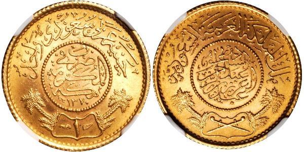 1 Guinea Saudi Arabia Gold 