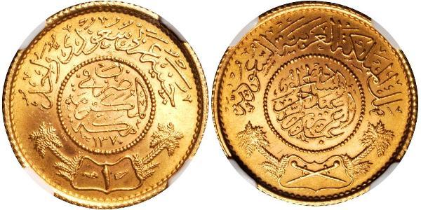 1 Guinea Saudi-Arabien Gold 